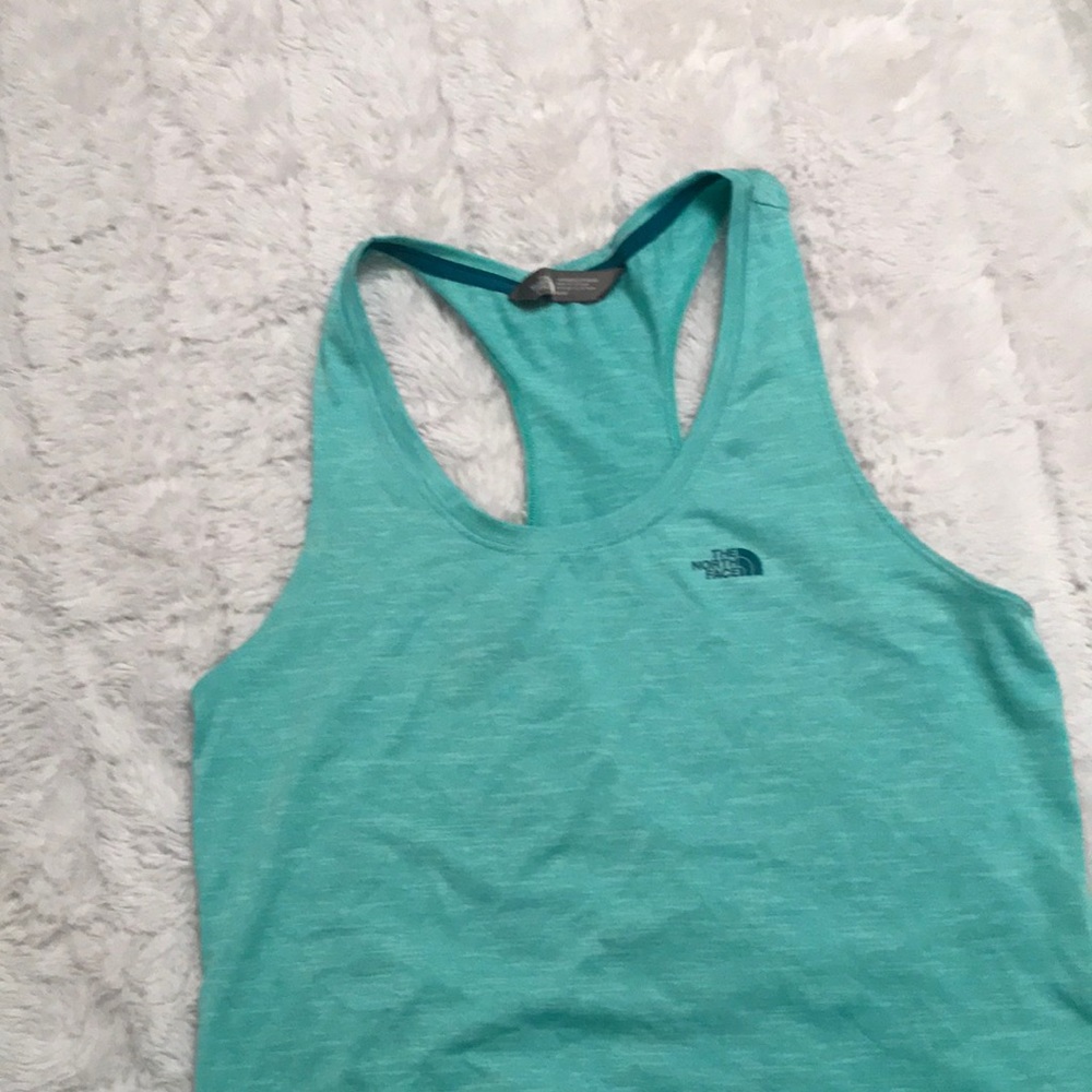 COPY - North face light green tank top. NWOT. Size medium